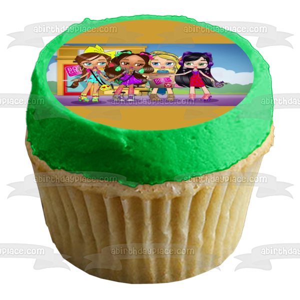 Boxy Girls Hazel Nomi Brooklyn Riley Edible Cake Topper Image ABPID00339