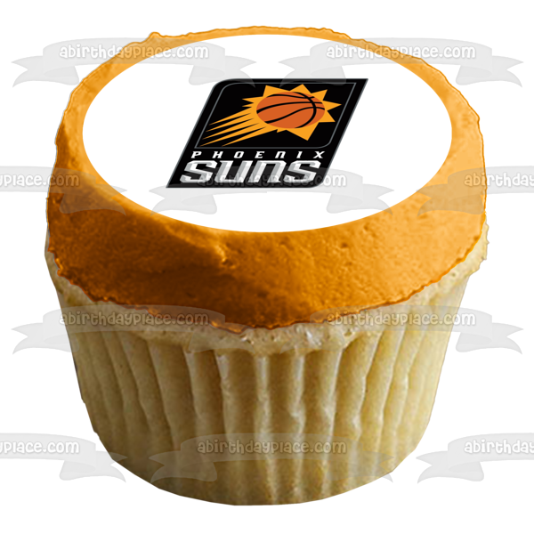 Phoenix Suns 2017 Logo Edible Cake Topper Image ABPID00395