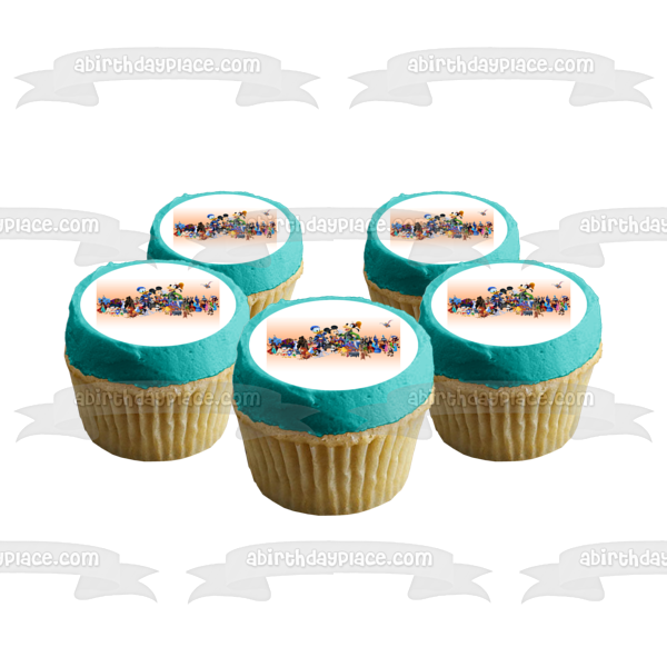 Assorted Characters Mickey Donald Goofy Dumbo the Little Mermaid Edible Cake Topper Image ABPID00441