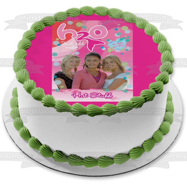 H2O: Just Add Water Hot Stuff Emma Cleo and Rikki Edible Cake Topper Image ABPID00469