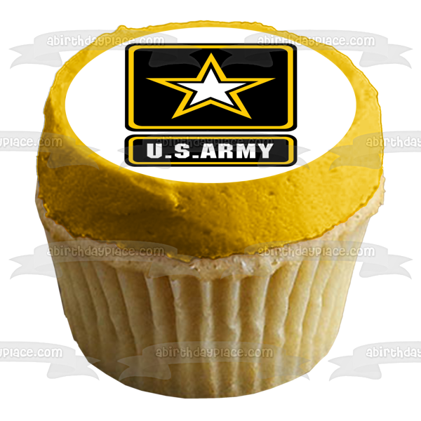 US Army Logo This We'll Defend Edible Cake Topper Image ABPID00439