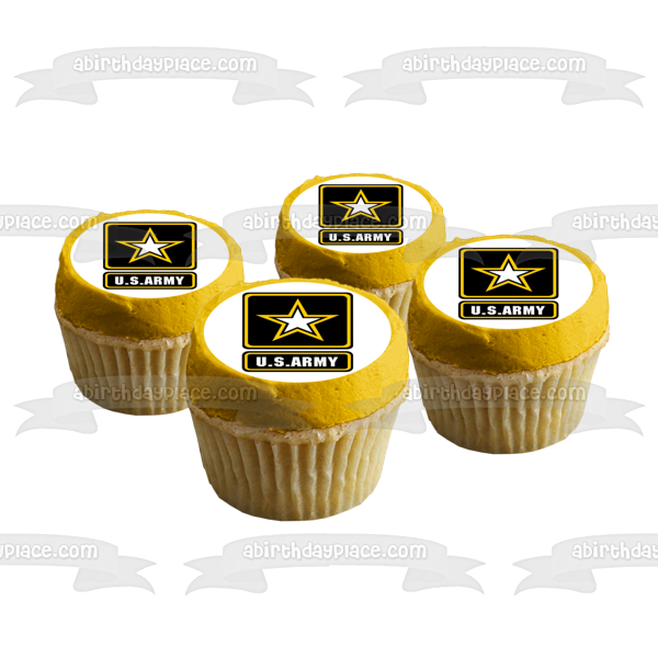 US Army Logo This We'll Defend Edible Cake Topper Image ABPID00439