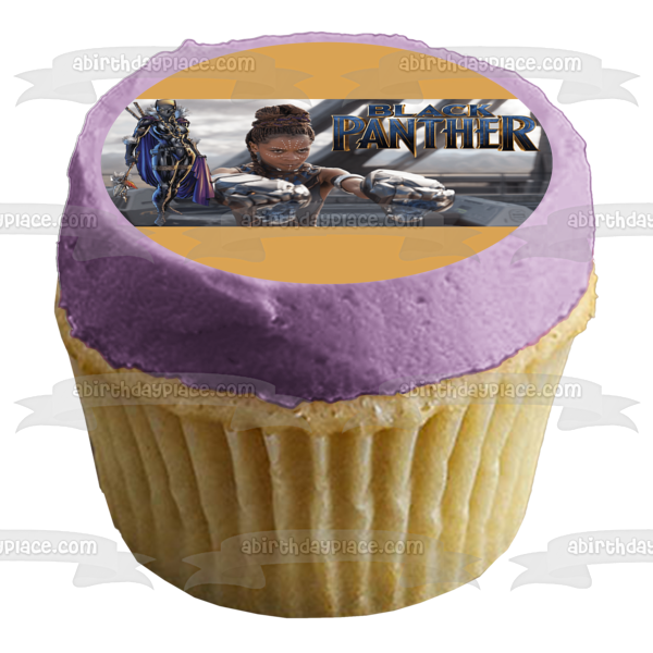 Black Panther Shuri Edible Cake Topper Image ABPID00529
