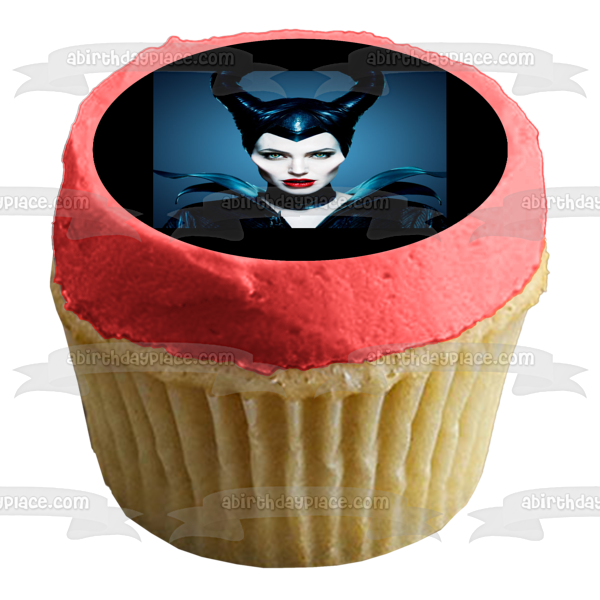 Maleficent Queen of the Moors Edible Cake Topper Image ABPID00546