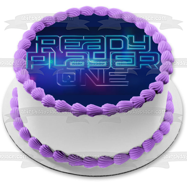 Ready Player One Ernest Cline Wade Watts Oasis Edible Cake Topper Image ABPID00589