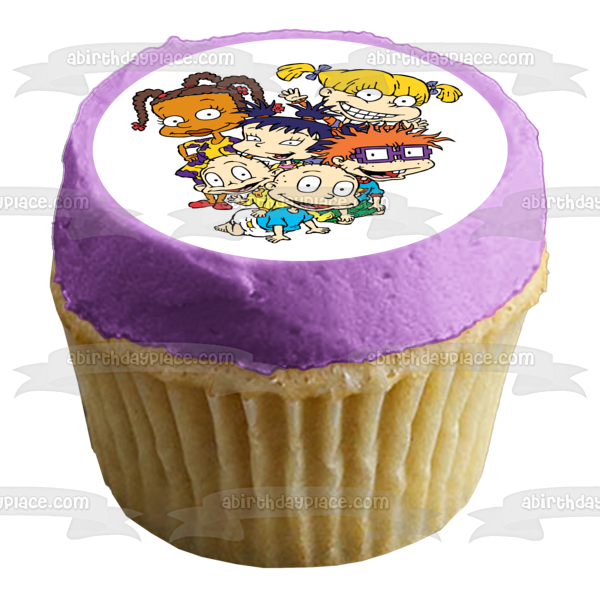 Rugrats Angelica Chuckie Tommy Susie Kimi and DILL Edible Cake Topper Image ABPID06155