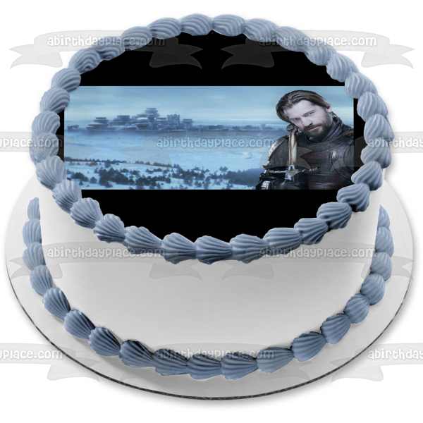 Game of Thrones Jaime Lannister with His Sword Edible Cake Topper Image ABPID00832