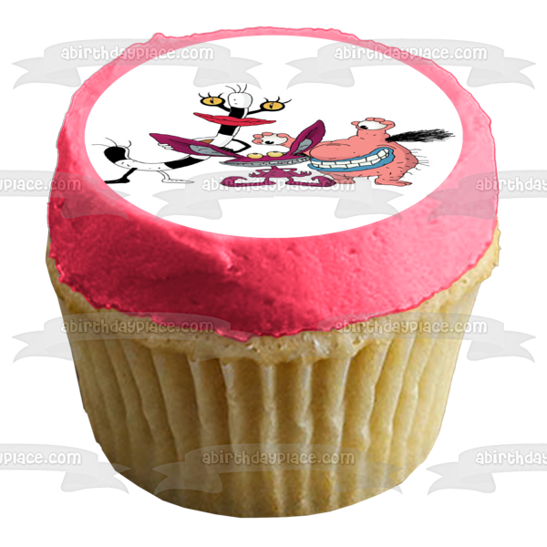 aaahh real monsters oblina fat Aaahh!!! Real Monsters Ickis Oblina Krumm Edible Cake Topper Image ABP – A Birthday Place