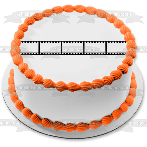 Cake tag: film strip - CakesDecor