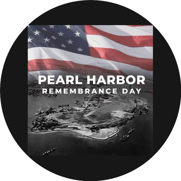 Pearl Harbor Remembrance Day the American Flag Edible Cake Topper Image ABPID55153