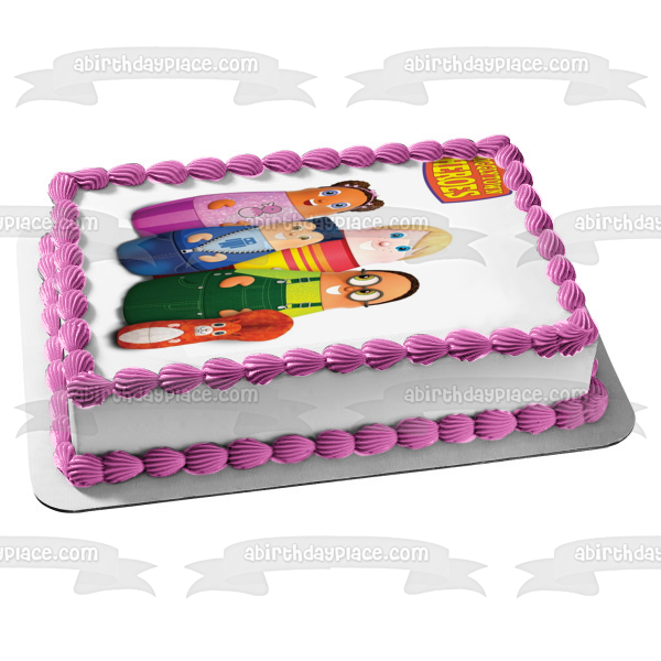 Higglytown Heros Eubie Wayne Twinkle Kip and Fran Edible Cake Topper Image ABPID01447