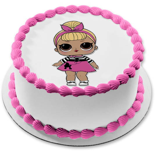JAJAJA. Sorpresa Sis Swing Baby Doll adorno comestible para tarta imagen ABPID01589 
