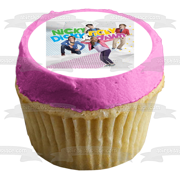 Nicky Dicky Ricky and Dawn Edible Cake Topper Image ABPID01726