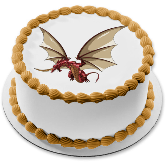 Drago Bakugan Battle Dragonoid Edible Cake Topper Image ABPID01684