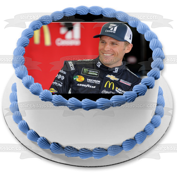 Nascar Jaime McMurray Sponsors Edible Cake Topper Image ABPID01686