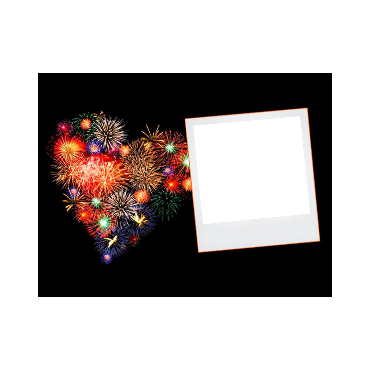 Feliz año nuevo marco de fotos personalizable adorno comestible para pastel imagen ABPID55137 