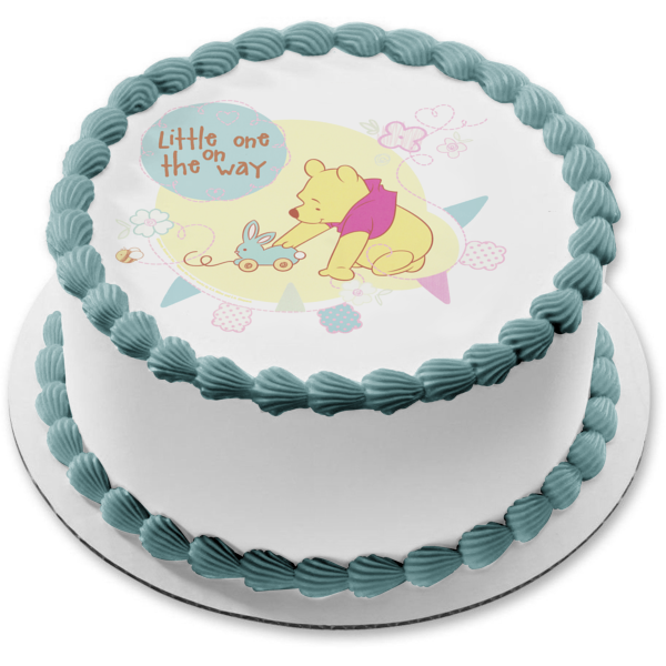 Winnie The Pooh Personalised Edible Cake Topper Decoration Images