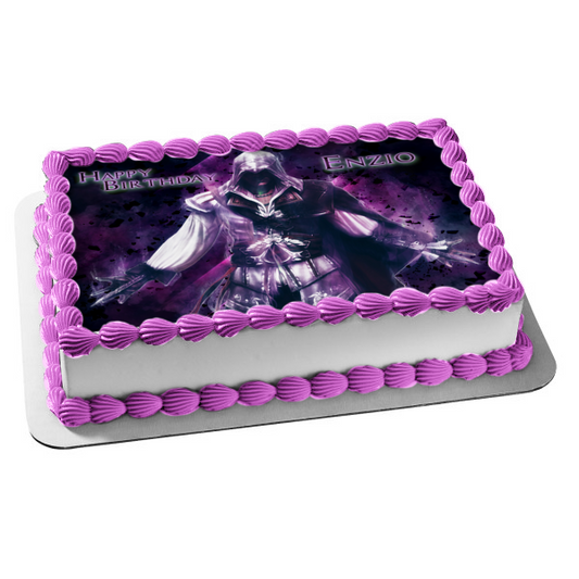 Ezio Assassin's Creed: The Ezio Collection Edible Cake Topper Image or Strips ABPID55174