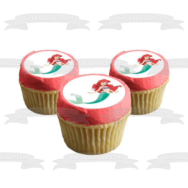 The Little Mermaid  Ariel Edible Cake Topper Image ABPID03359
