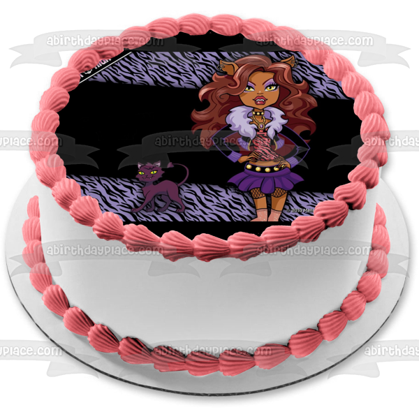 MONSTER HIGH - Edible Cake Topper OR Cupcake Topper – Edible Prints On Cake  (EPoC)