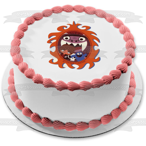 Hogar de acogida para amigos imaginarios Bloo Eduardo Mac Adorno comestible para tarta Imagen ABPID03550 