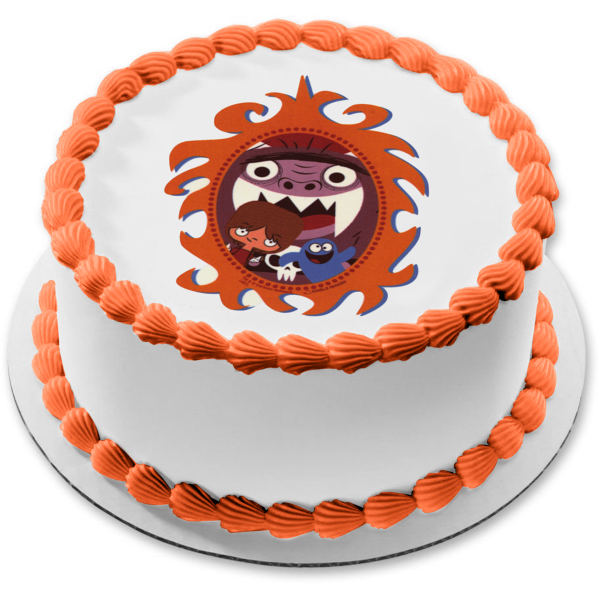 Hogar de acogida para amigos imaginarios Bloo Eduardo Mac Adorno comestible para tarta Imagen ABPID03550 