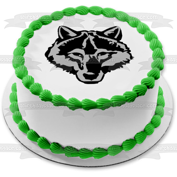 Cub Scout Leaders Logo Wolf Rank Edible Cake Topper Image ABPID03417