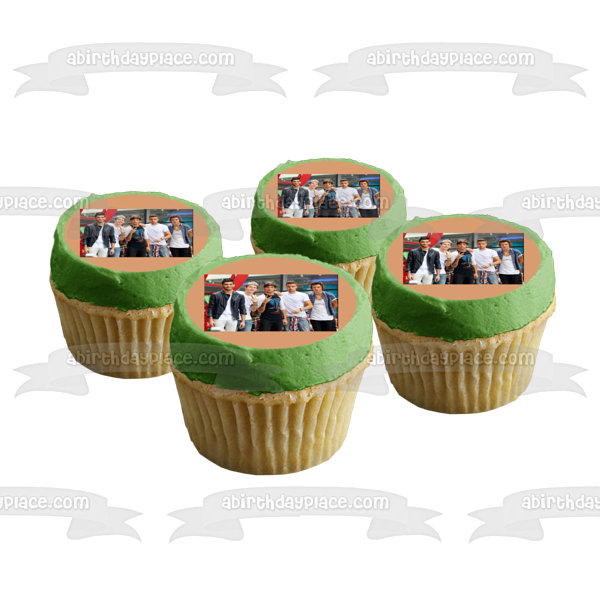 One Direction Niall Horan Liam Payne Harry Styles Louis Tomlinsonband and Zayn Malik Edible Cake Topper Image ABPID03657