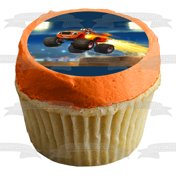 Blaze and the Monster Machines Aj Edible Cake Topper Image ABPID03703