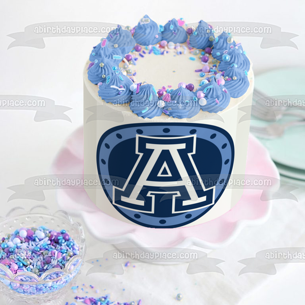 Toronto Argonauts Professional Canadian Football League Edible Cake Topper Image ABPID04237