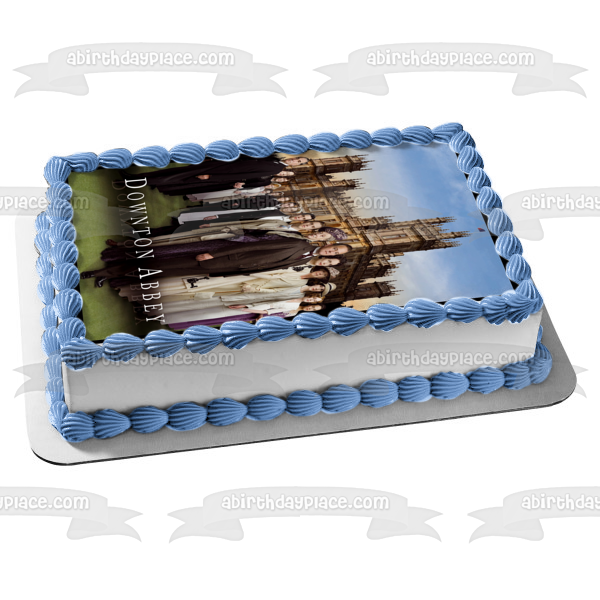 Downton Abbey Robert Crawley and John Bates Edible Cake Topper Image ABPID04239