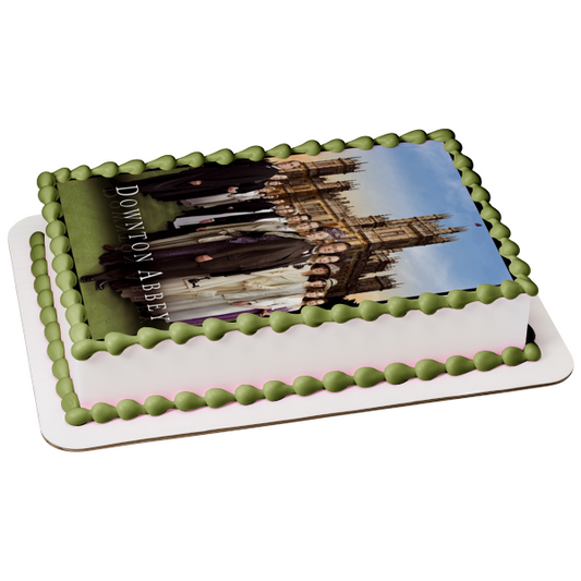 Downton Abbey Robert Crawley and John Bates Edible Cake Topper Image ABPID04239