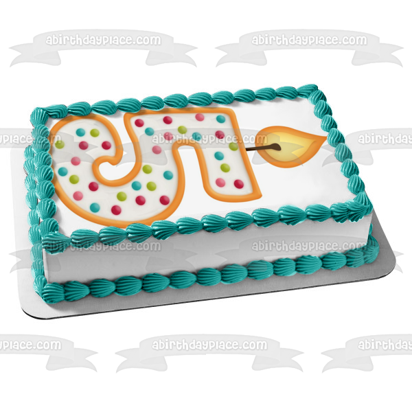 Number 5 Candle Birthday Edible Cake Topper Image ABPID04272
