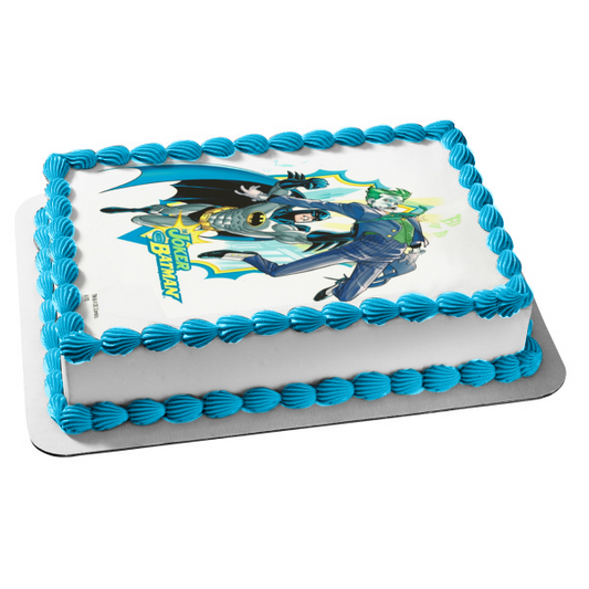 Imagen comestible para decoración de tarta del Joker y Batman ABPID04578 