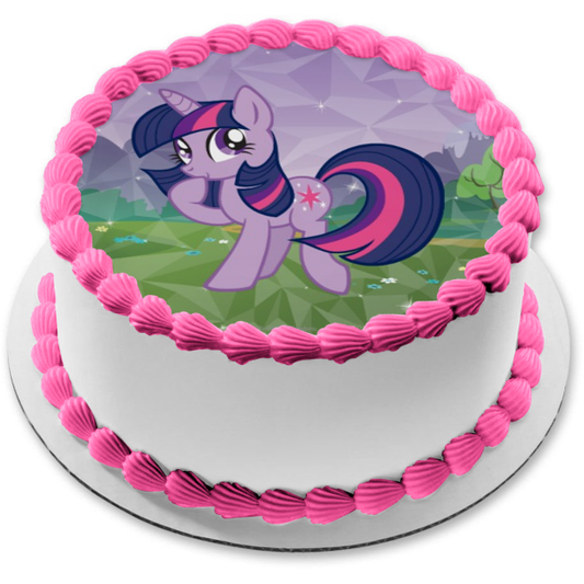 Adorno comestible para tarta My Little Pony Twilight Sparkle, imagen ABPID04598 