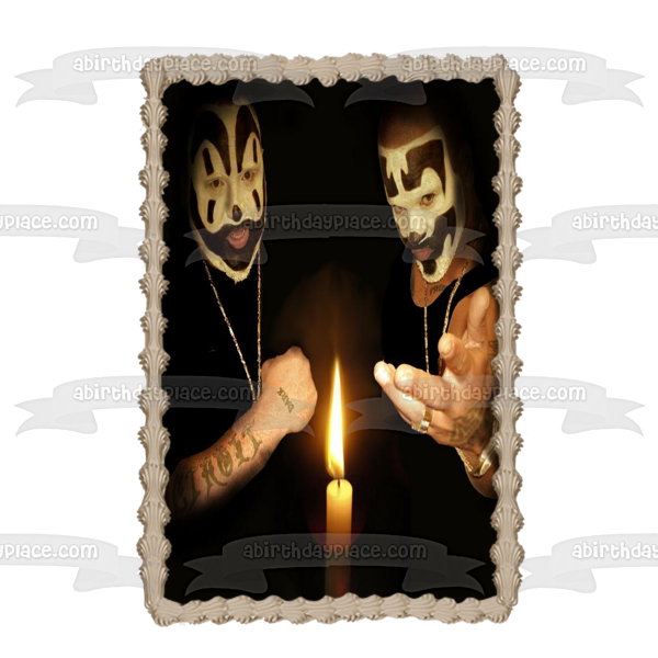 Insane Clown Posse Icp Violent J Shaggy 2 Dope Candle Edible Cake Topper Image ABPID04627