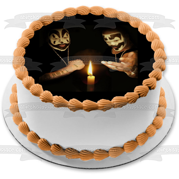 Insane Clown Posse Icp Violent J Shaggy 2 Dope Candle Edible Cake Topper Image ABPID04627
