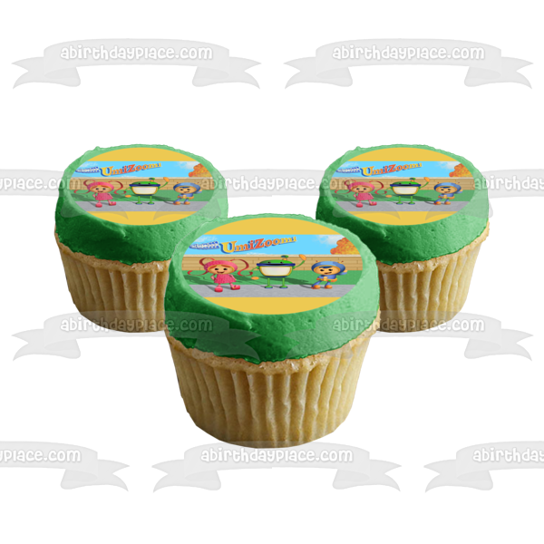 Team Umizoomi Millie Geo and Bot Edible Cake Topper Image ABPID04717