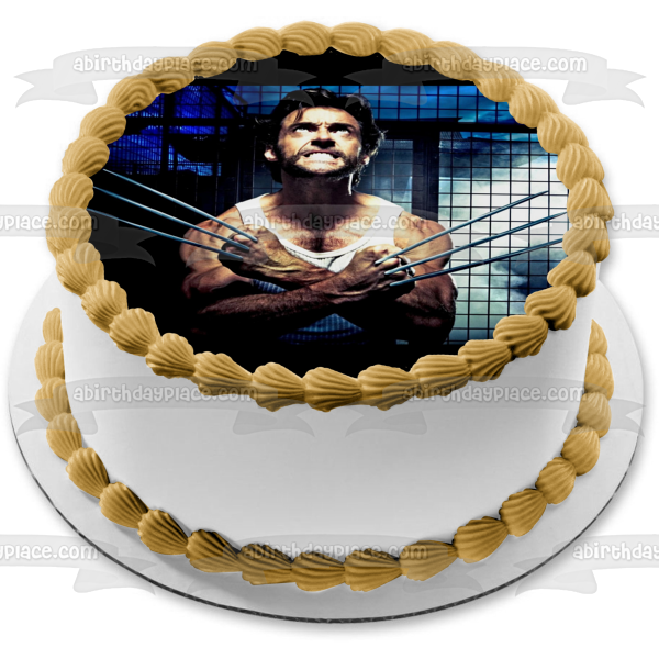 The X-Men Wolverine Edible Cake Topper Image ABPID04909