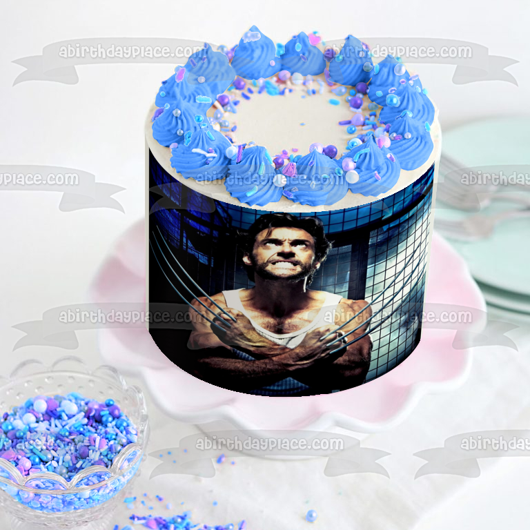 The X-Men Wolverine Edible Cake Topper Image ABPID04909