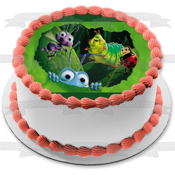A Bug's Life Dot and Flick Circus Bugs Edible Cake Topper Image ABPID04991