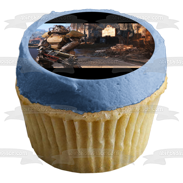 Fallout 4 Sole Survivor Edible Cake Topper Image ABPID05182
