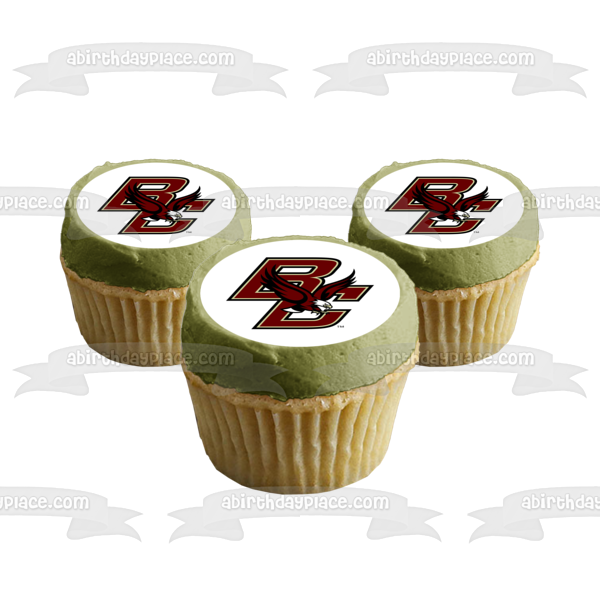 Boston College Eagles Logo NCAA College Sports Edible Cake Topper Image  ABPID51001