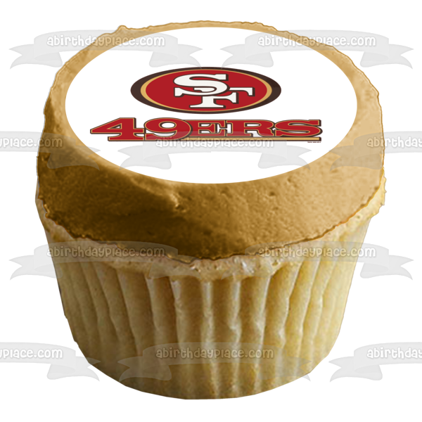 San Francisco 49ers NFL Edible Cake Toppers – Ediblecakeimage