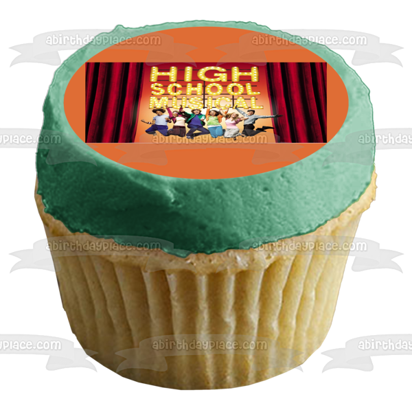 High School Musical Troy Sharpay Chad Taylor and Gabriella Edible Cake Topper Image ABPID05334