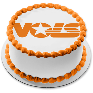 University of Tennessee Knoxville Volunteers Logo 1983-1996 Edible Cake Topper Image ABPID05282
