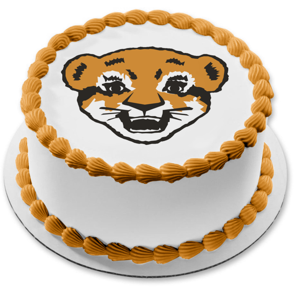 Boy Scouts of America Tiger Cub Logo Edible Cake Topper Image ABPID05295