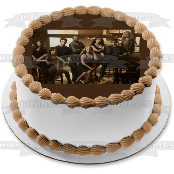 The Originals Caroline Forbes Niklaus Mikaelson and Elija Mikaelson Edible Cake Topper Image ABPID05698