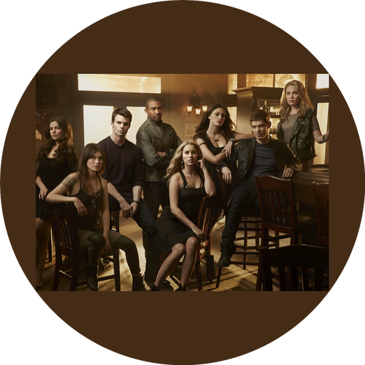 The Originals Caroline Forbes Niklaus Mikaelson and Elija Mikaelson Edible Cake Topper Image ABPID05698