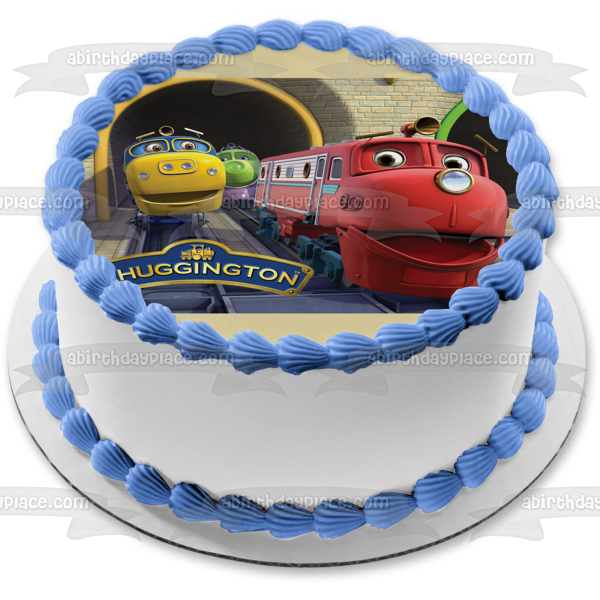 Chuggington and Friends Koko Wilson and Brewster Edible Cake Topper Image ABPID05826